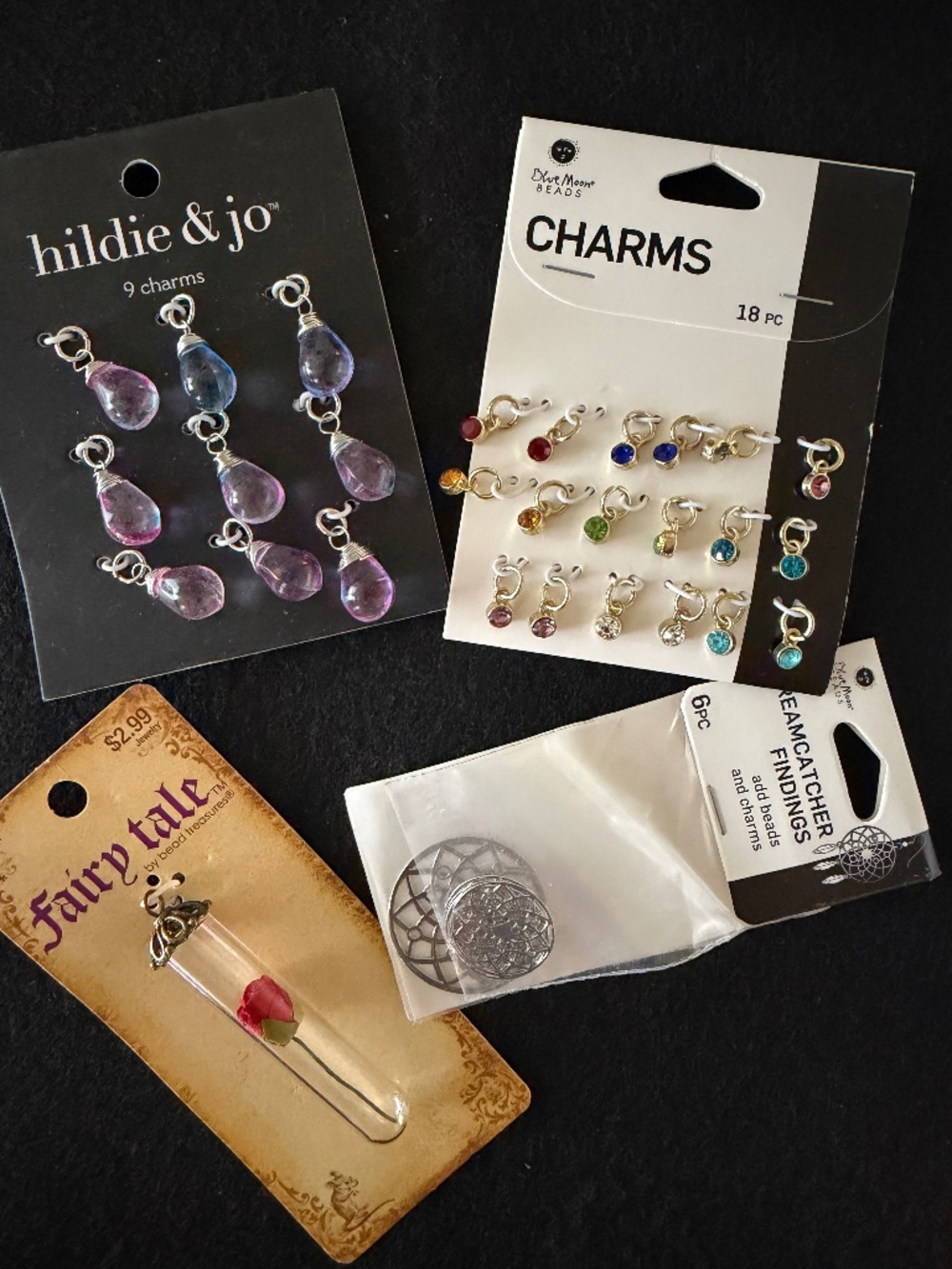 Beads NWT Bundle Charm Packs, 5 Random Pick Each